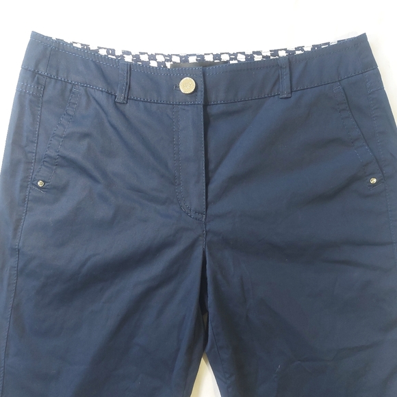 Gerry Weber Straight Leg 4 Pocket Pants Midrise Navy, 34 - Picture 2 of 9